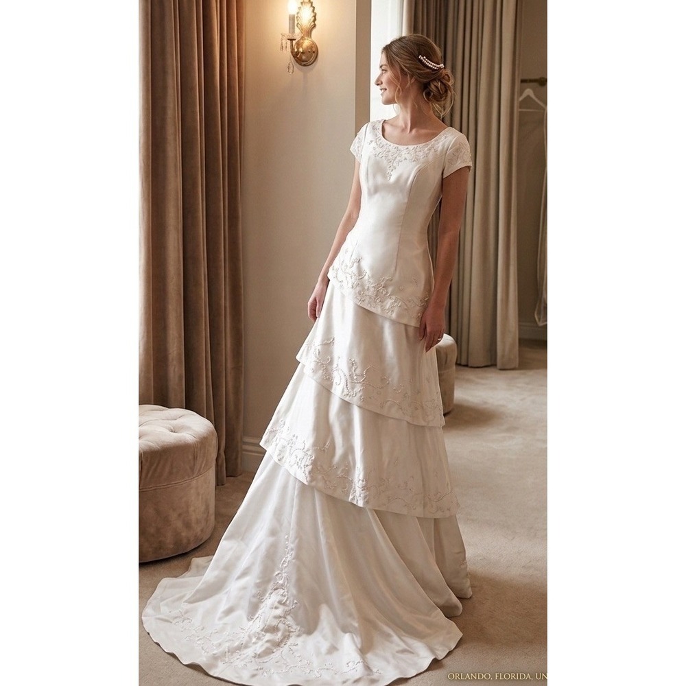 Vintage Eternity by Millennial Sun Wedding Gown – Style 8301 – Size 6